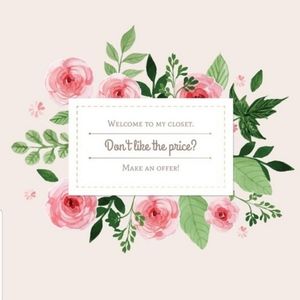 Welcome! 🌺 Offers Always Welcome!